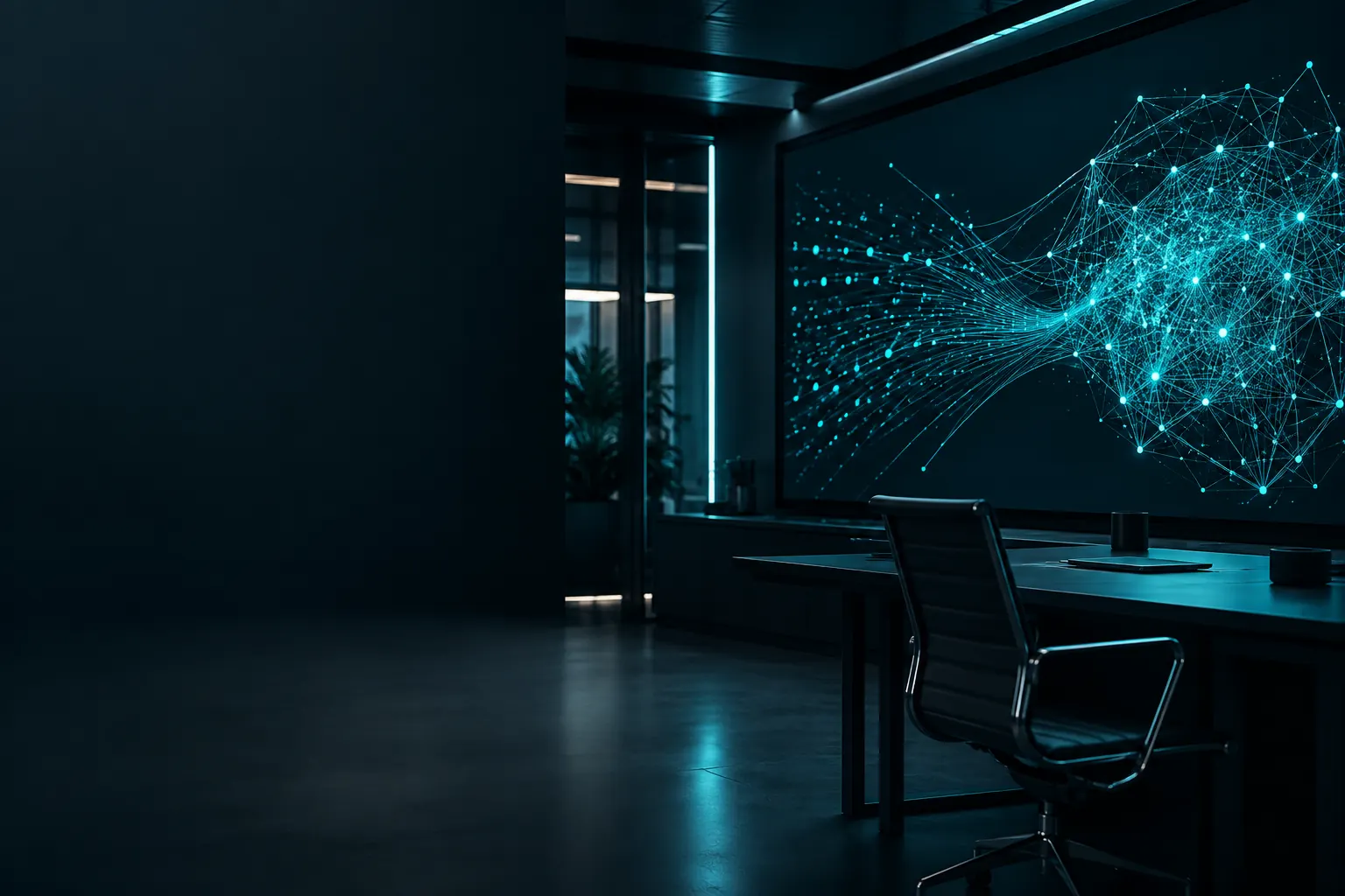 AI and data network visualisation